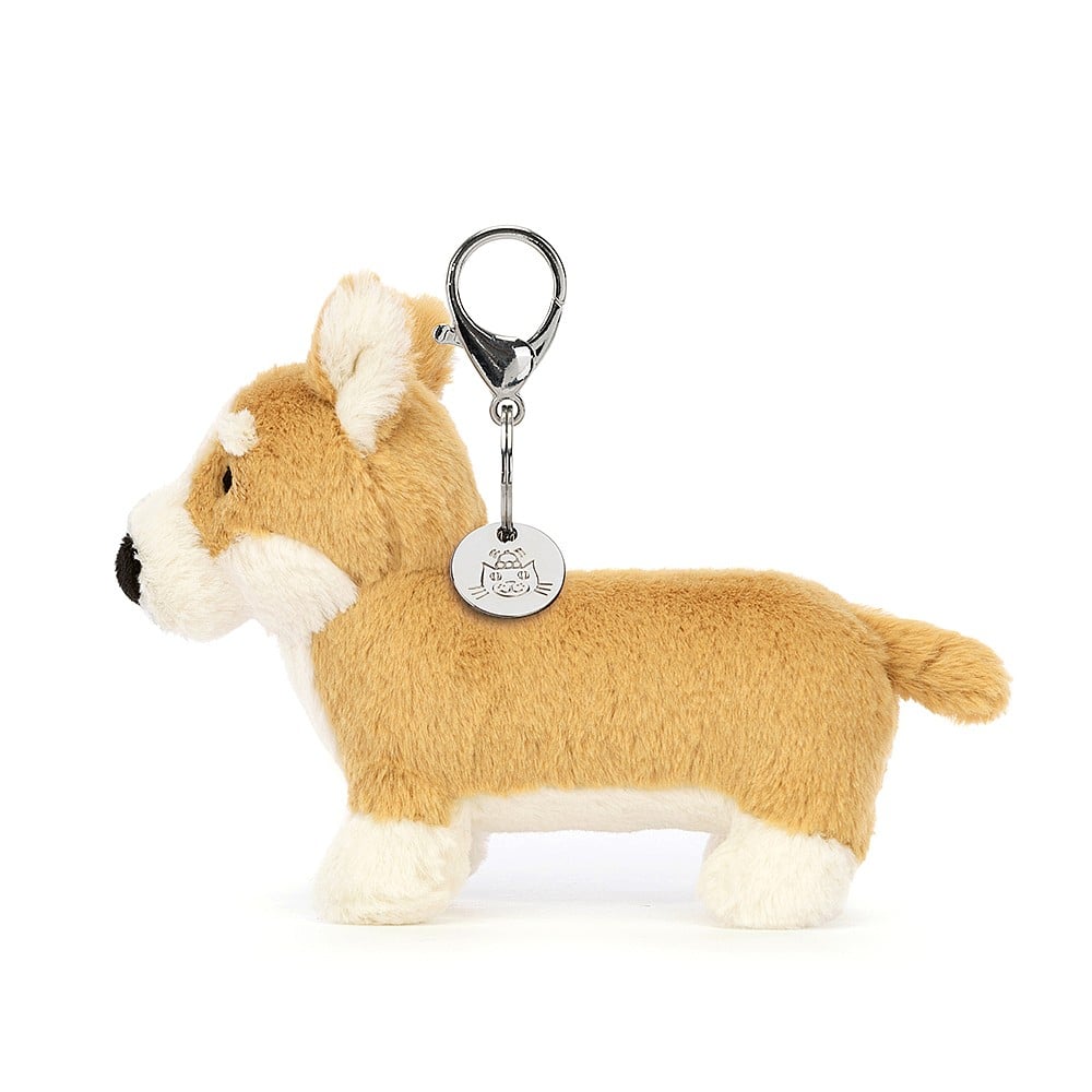 Betty Corgi Bag Charm by Jellycat