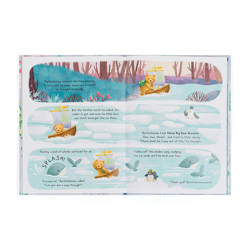 Bartholomew Bear and the Snow Giants Book By Jellycat