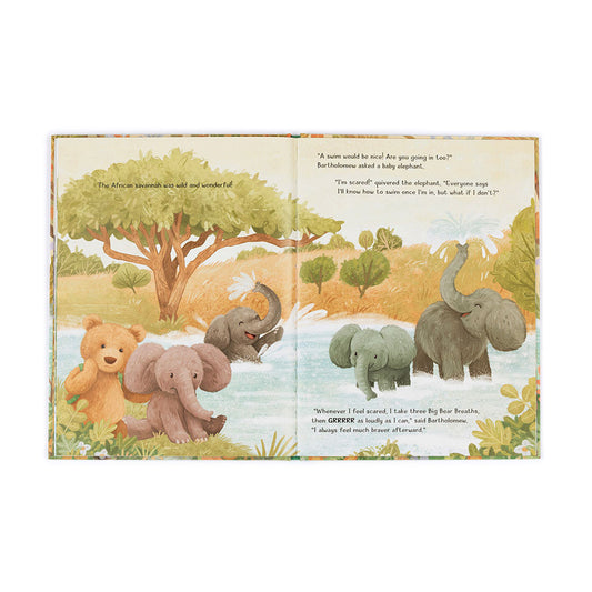 Its a Big World Barth Book By Jellycat