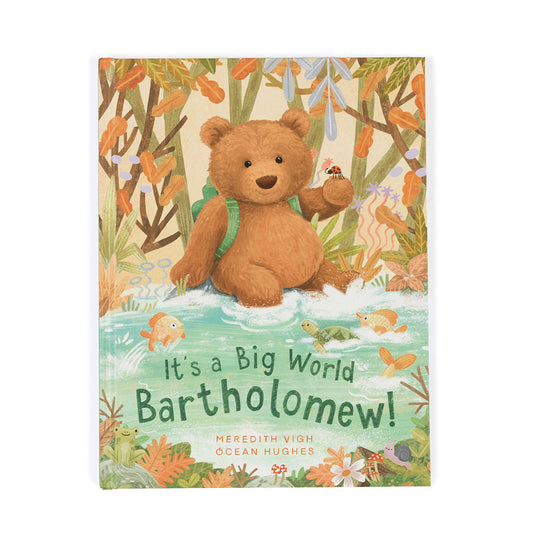 Its a Big World Barth Book By Jellycat