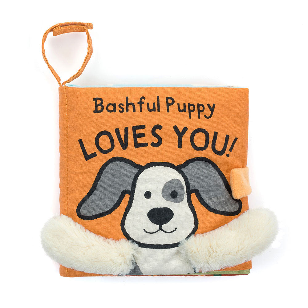 Bash Puppy Loves You Book By Jellycat