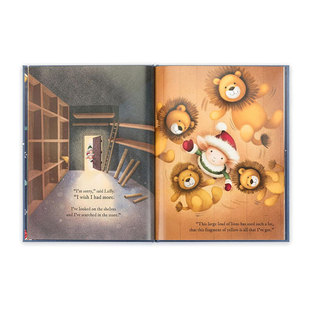Eldo Elf and the Patchwork Bashful Bunny Book By Jellycat
