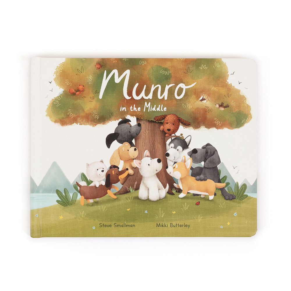 Munro in The Middle Book By Jellycat