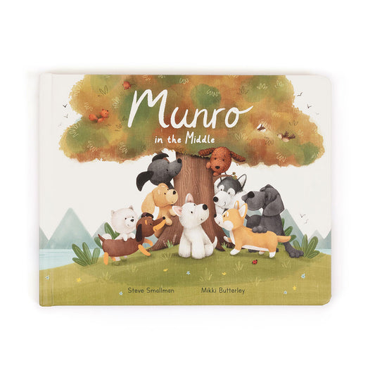 Munro in The Middle Book By Jellycat