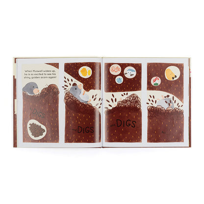 Muswell Mole and the Buried Treasure Book By Jellycat