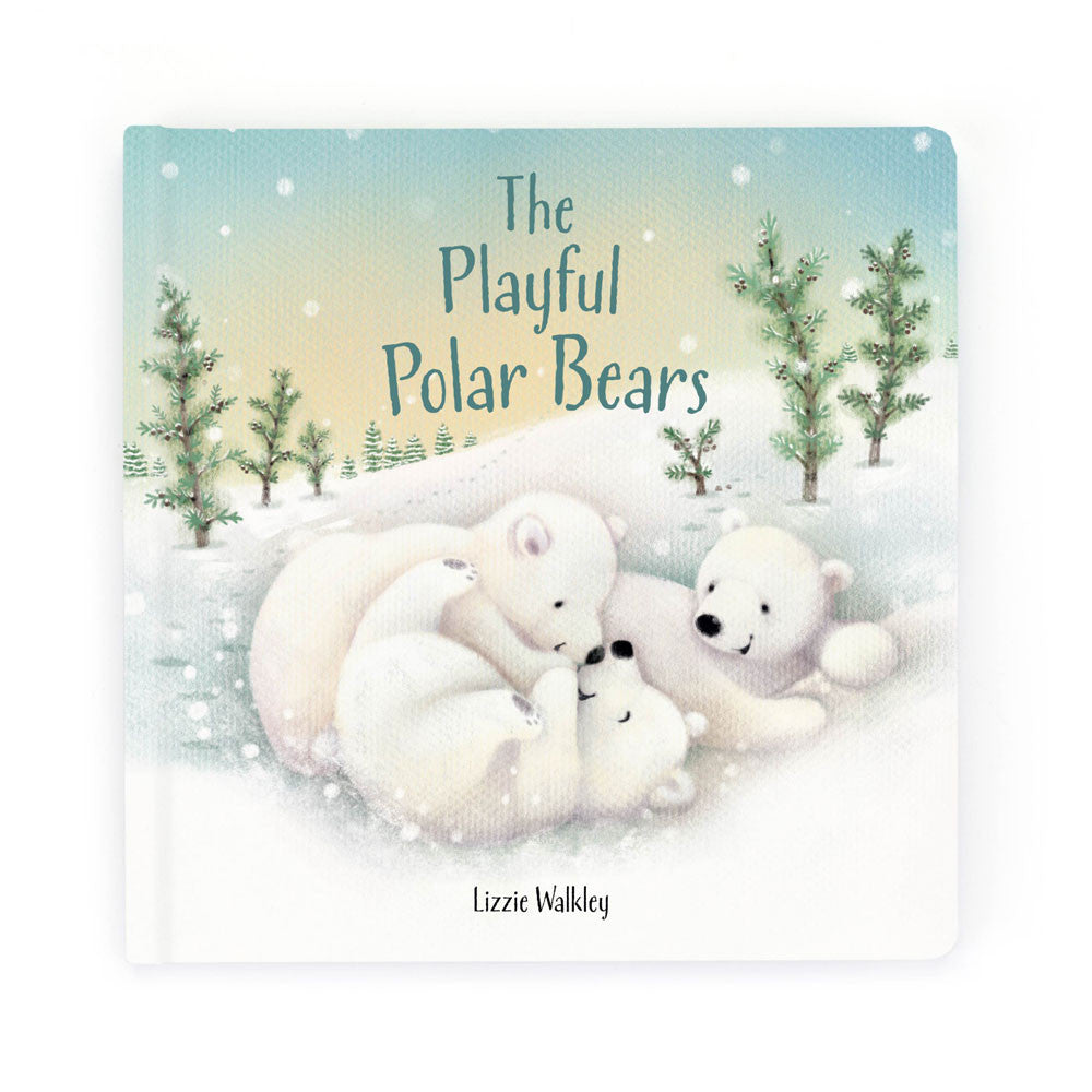 Playful Polar Bears Book By Jellycat