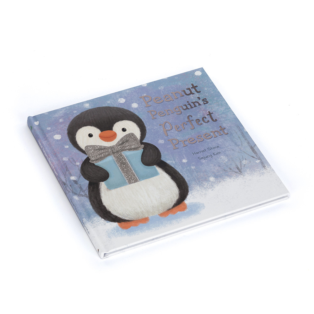 Peanut Penguin’s Perfect Present Book By Jellycat