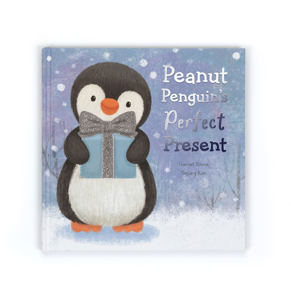 Peanut Penguin’s Perfect Present Book By Jellycat