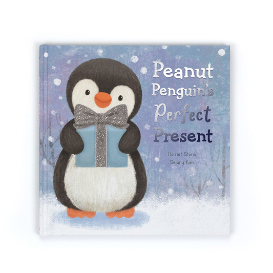Peanut Penguin’s Perfect Present Book By Jellycat