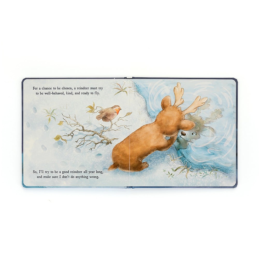 Mitzi Reindeer Dream Book by Jellycat