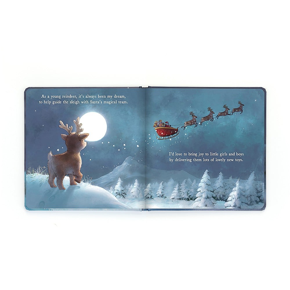 Mitzi Reindeer Dream Book by Jellycat