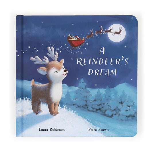 Mitzi Reindeer Dream Book by Jellycat