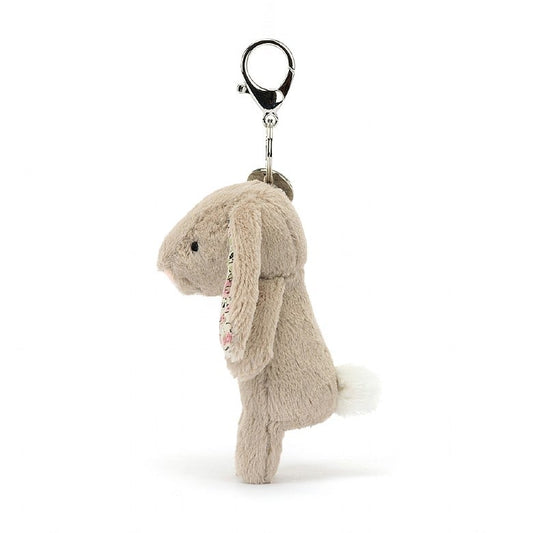 Blossom Beige Bunny Bag Charm by Jellycat