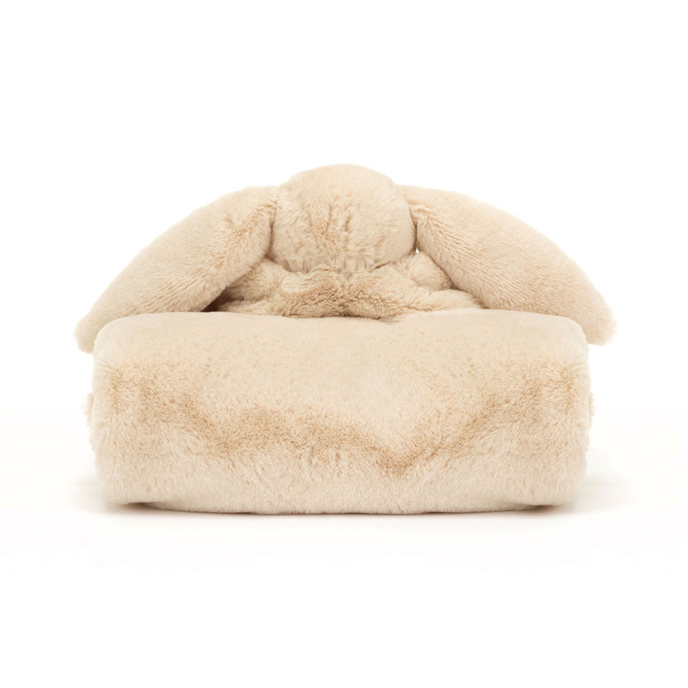 Bashful Luxe Willow Bunny Blankie By Jellycat