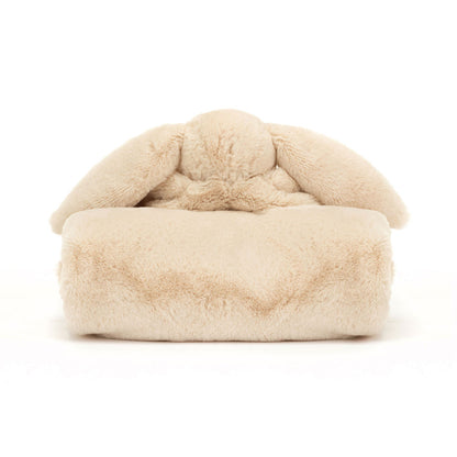 Bashful Luxe Willow Bunny Blankie By Jellycat