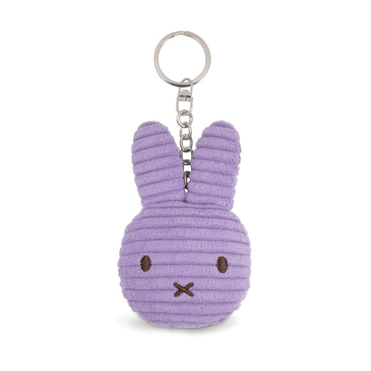Miffy Lilac Corduroy Flat Keychain ECO