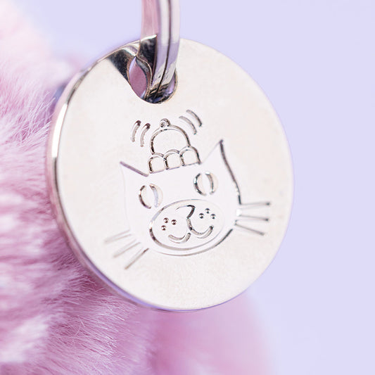 Thistlepop Blossom Bunny Bag Charm By Jellycat