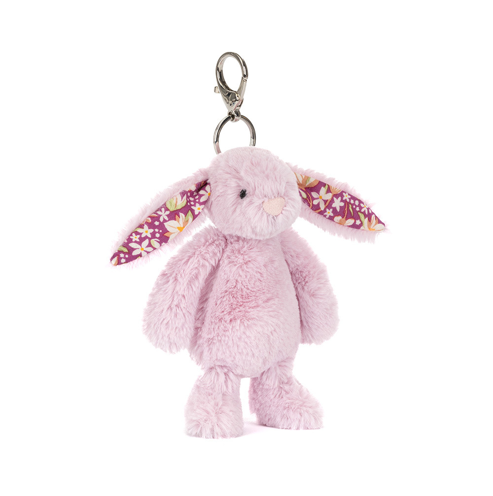 Thistlepop Blossom Bunny Bag Charm By Jellycat