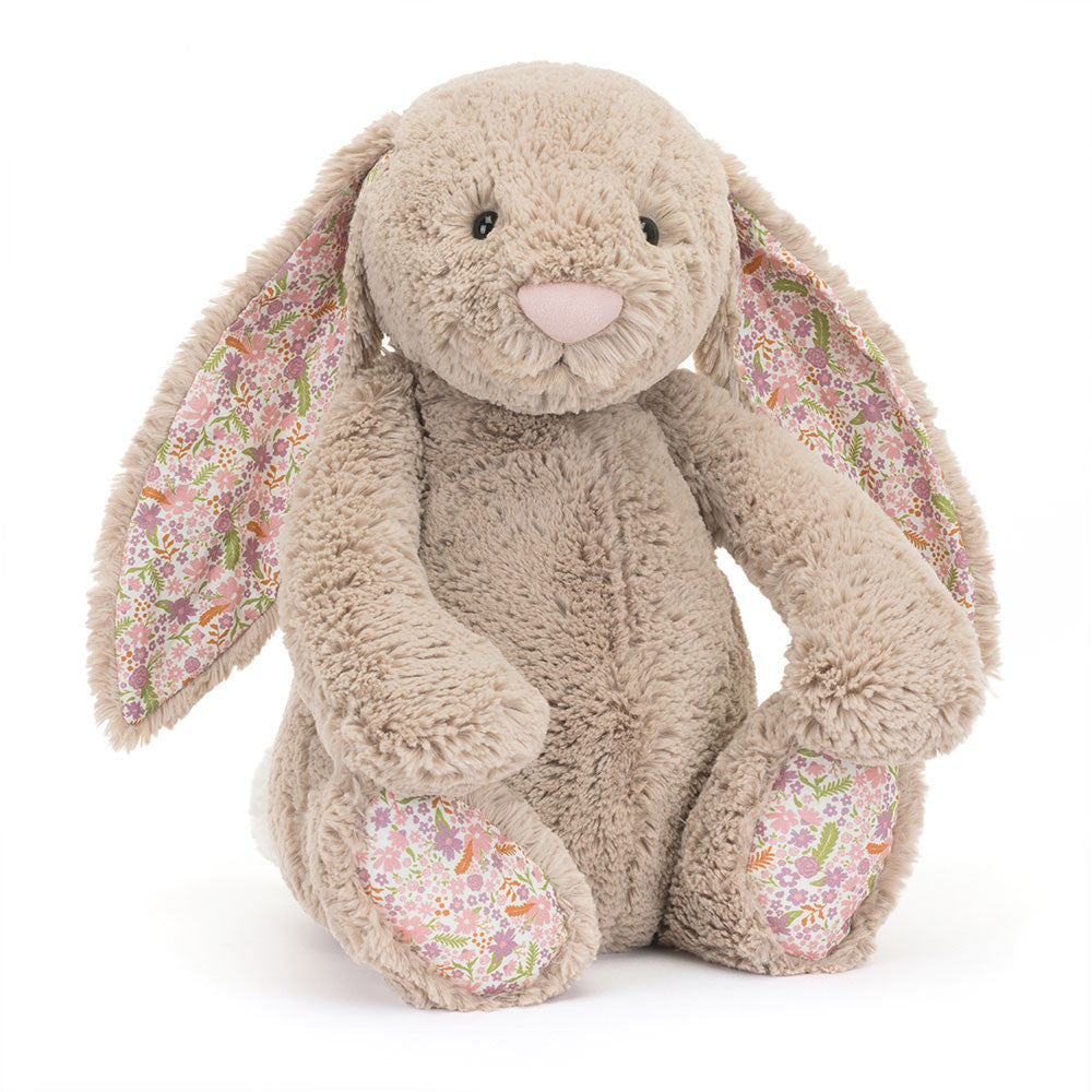 Huge Blossom Beige Bunny 'Petal' By Jellycat