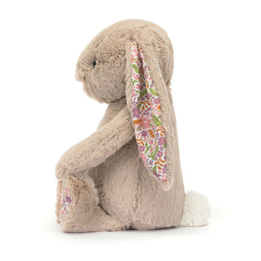 Medium Blossom Beige Bunny 'Petal' By Jellycat