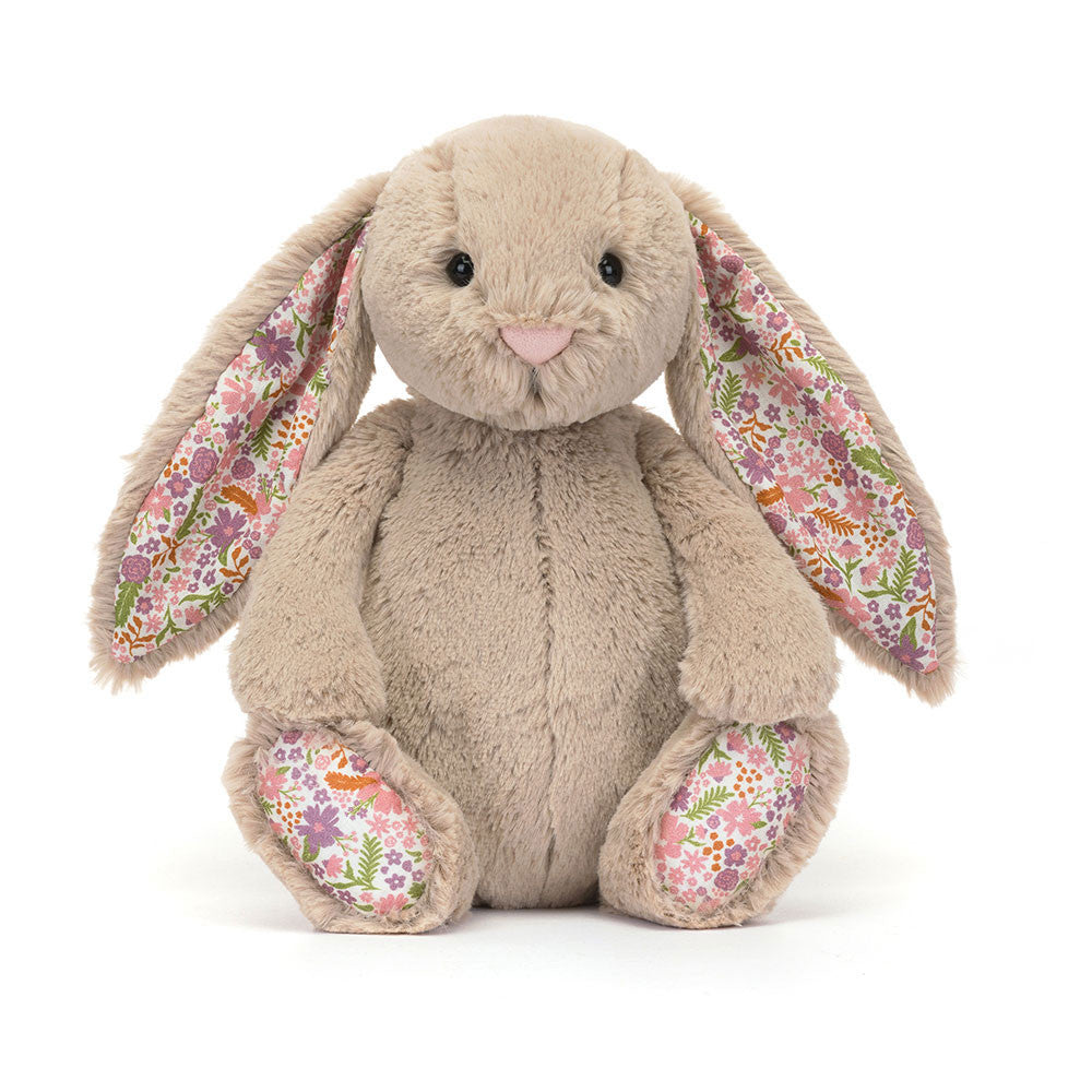 Medium Blossom Beige Bunny 'Petal' By Jellycat