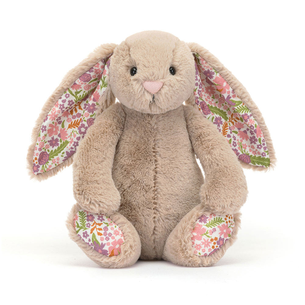 Small Blossom Beige Bunny 'Petal' By Jellycat