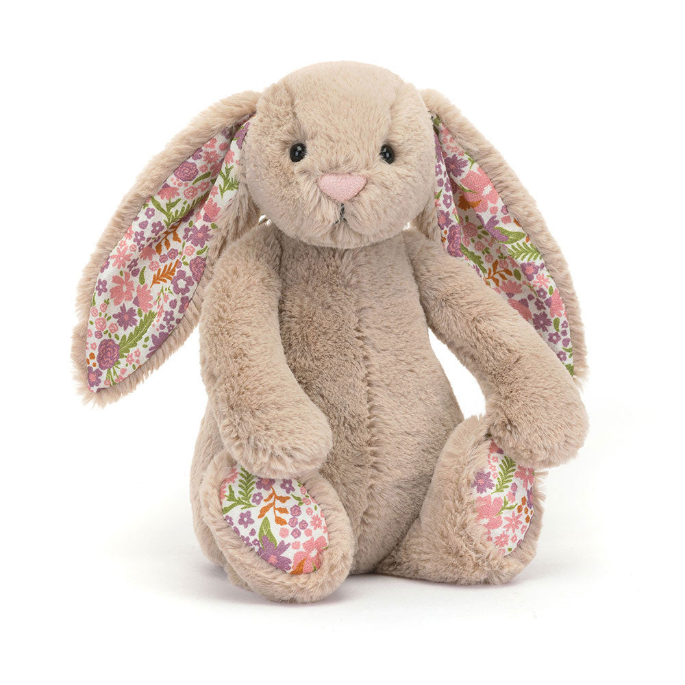 Small Blossom Beige Bunny 'Petal' By Jellycat