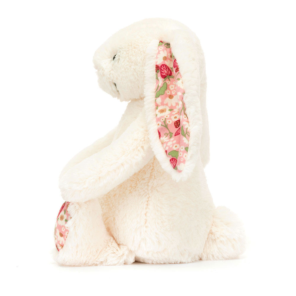 Small Blossom Cream Bunny 'Berry' By Jellycat