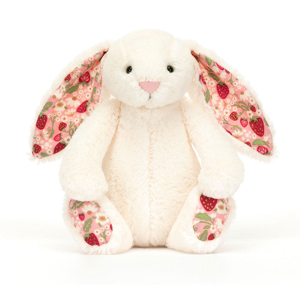 Small Blossom Cream Bunny 'Berry' By Jellycat