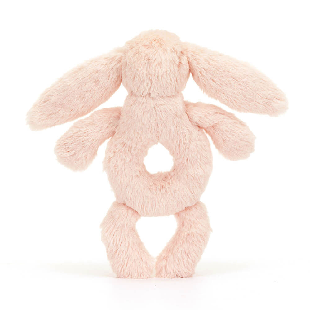 Bashful Blush Bunny Ring Rattle By Jellycat