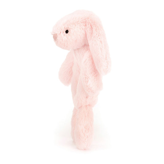 Bashful Pink Bunny Rattle By Jellycat