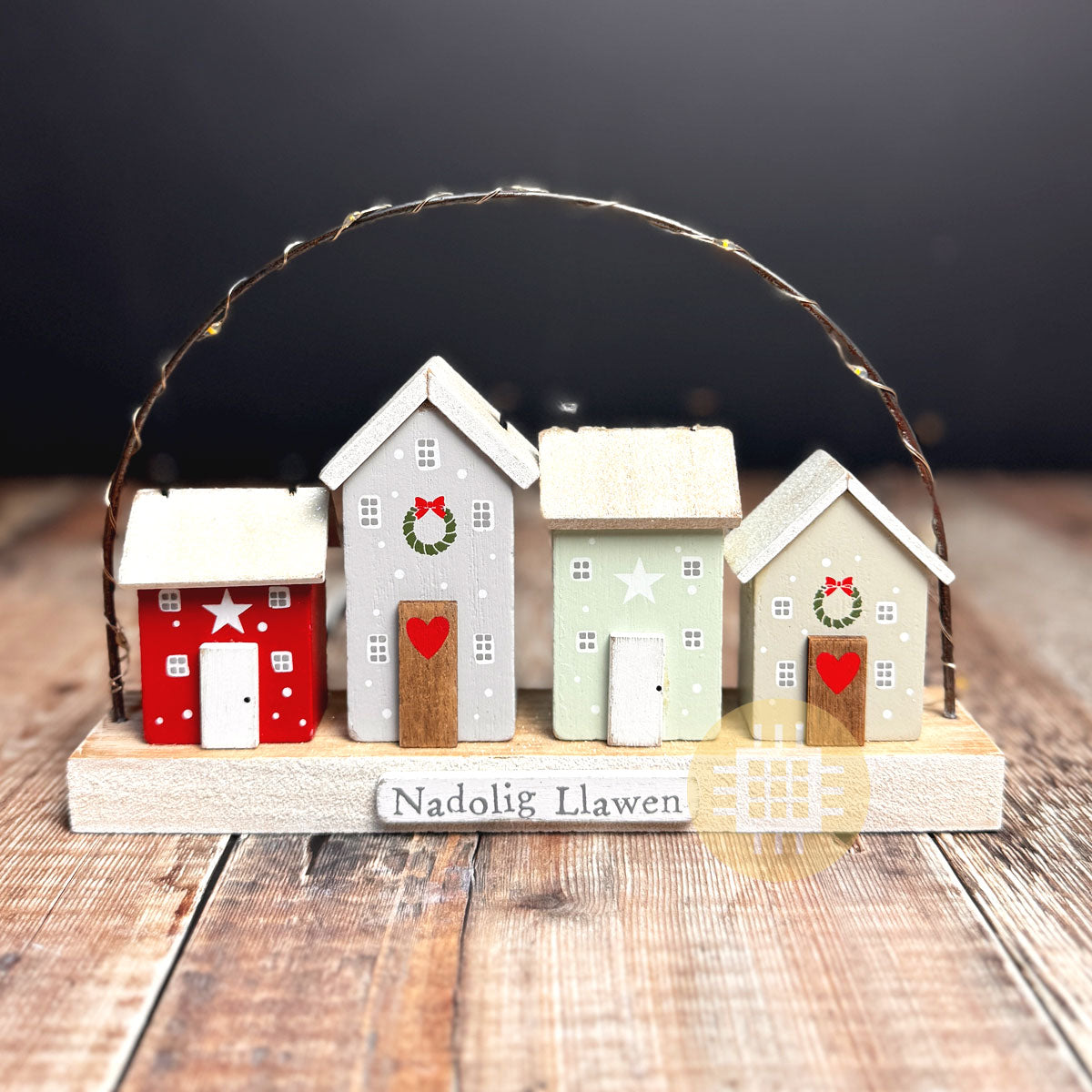 Wooden House LED Decoration