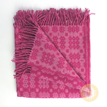 Blueberry Welsh Tapestry Blanket By Rock Mill