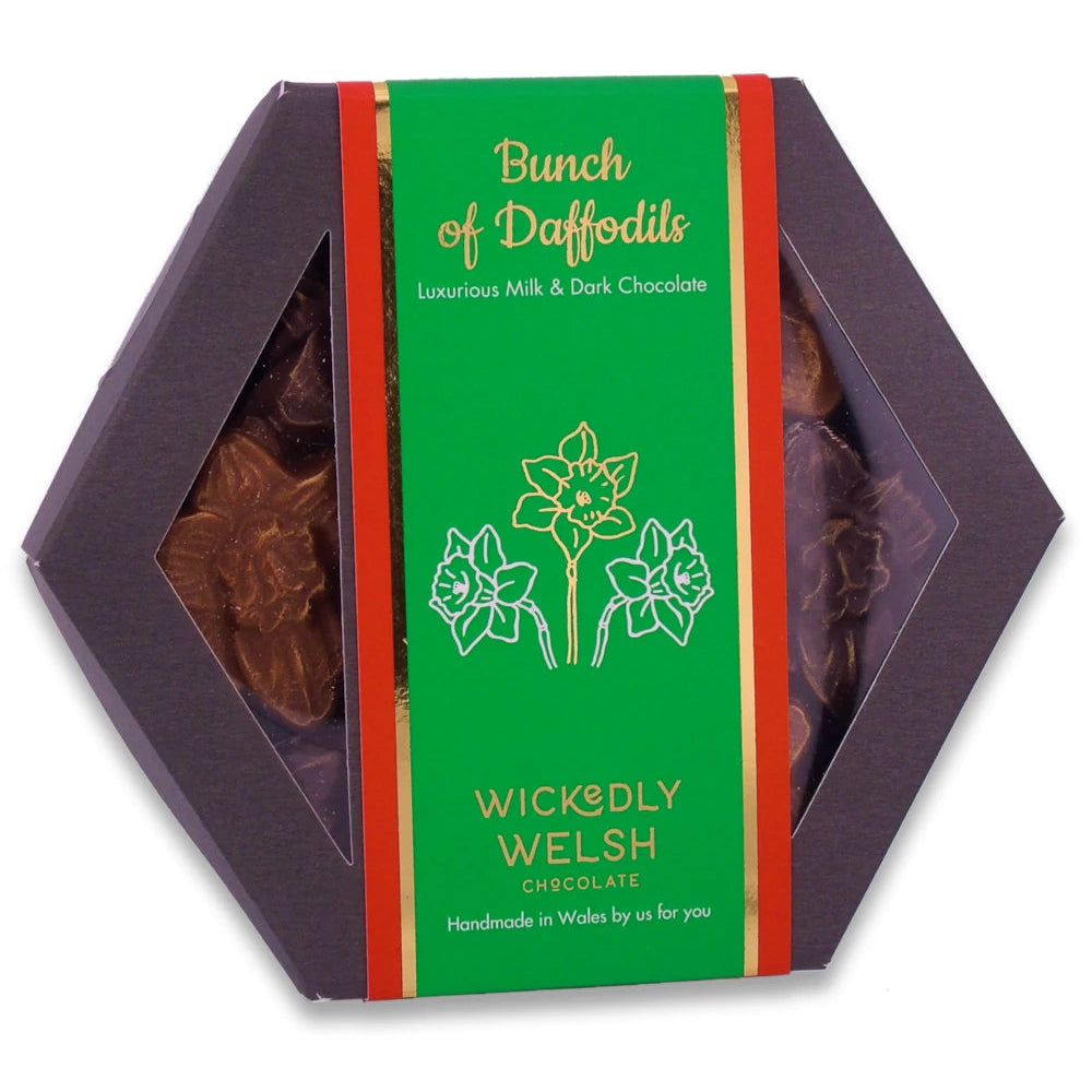 Bunch Of Daffodils Welsh Chocolate