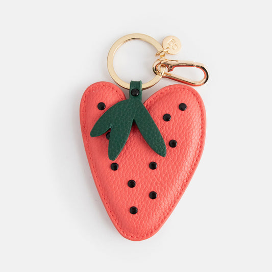 Red Strawberry Bag Charm