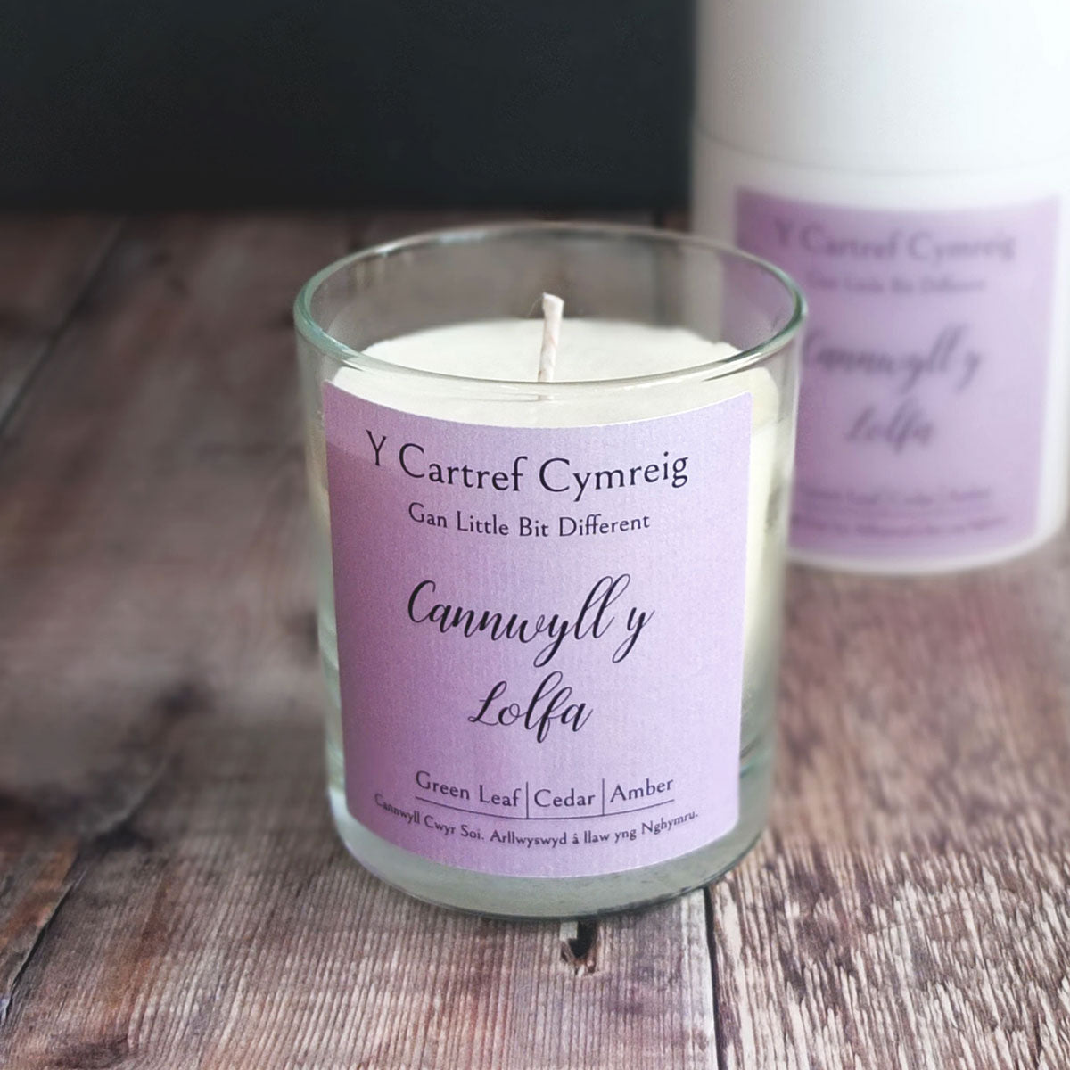Cannwyll y Lolfa Welsh Candle