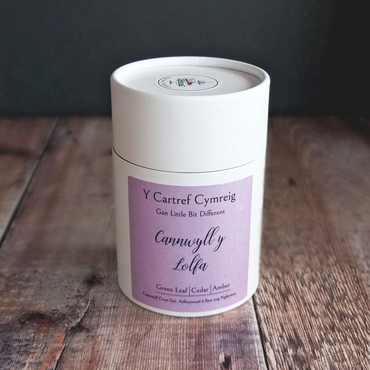 Cannwyll y Lolfa Welsh Candle