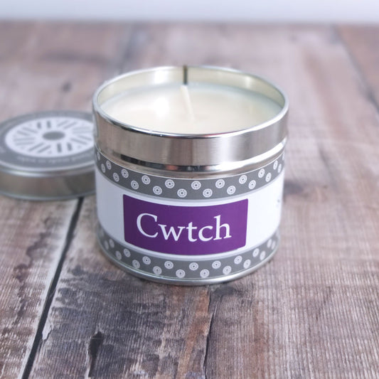 Cwtch Tin Candle By Slate House