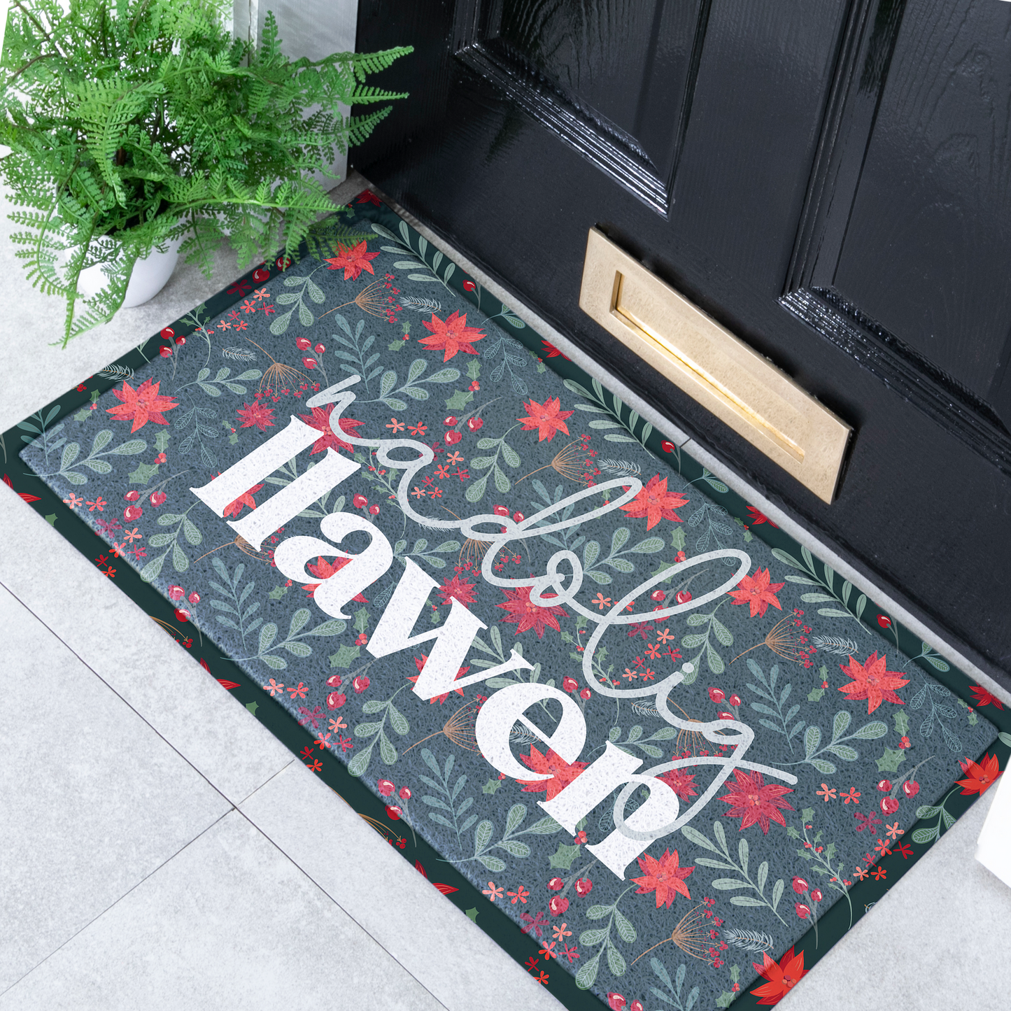 Nadolig Llawen Doormat