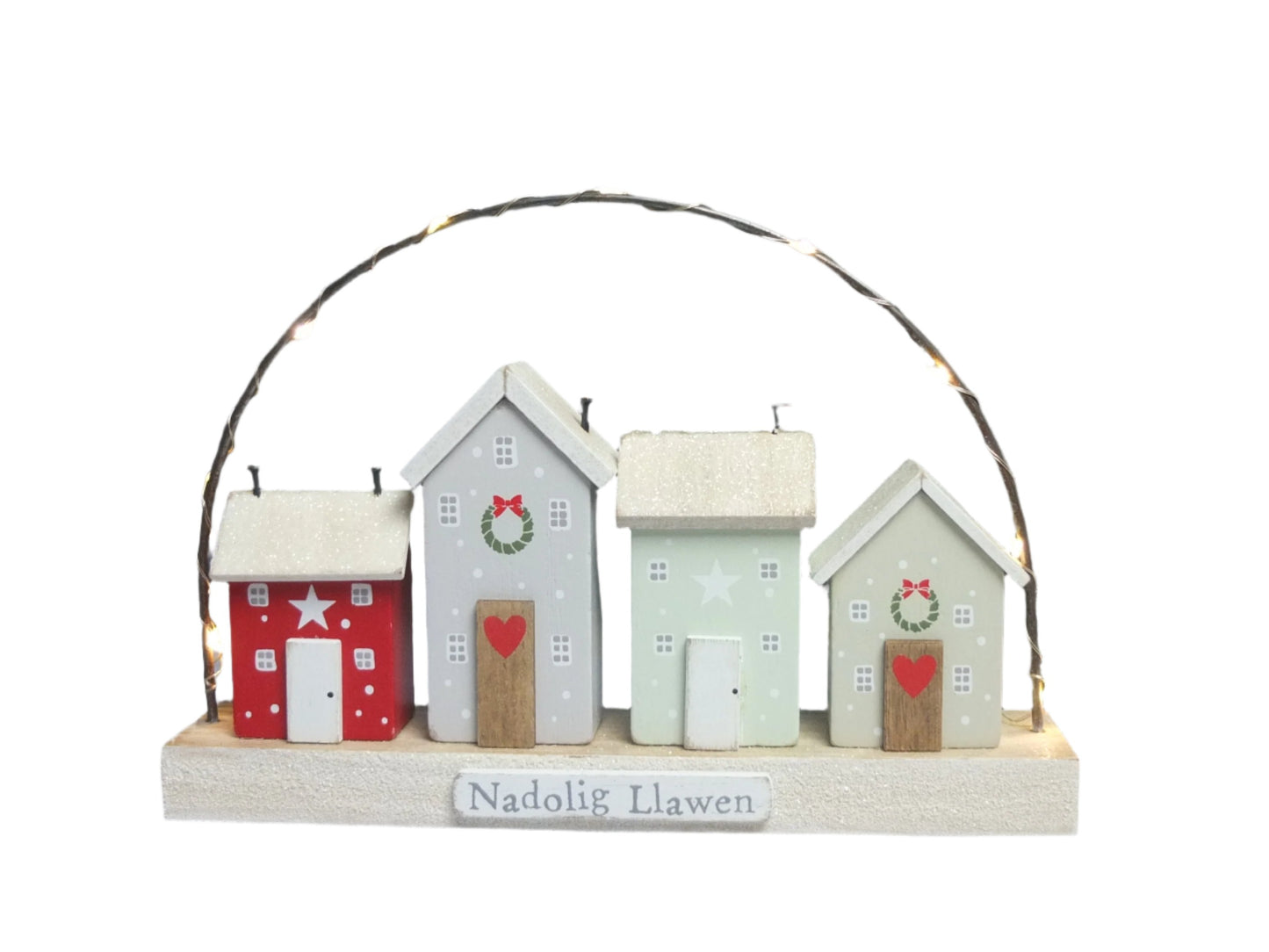 Wooden House LED Decoration