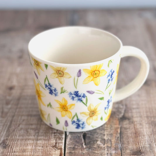 Daffodil and Hyacinth Mug