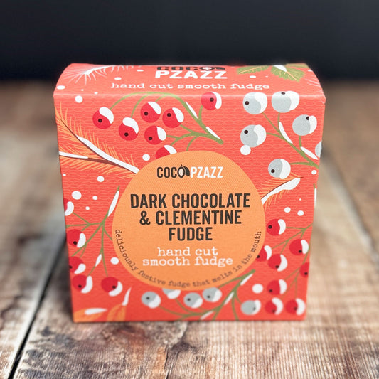 Dark Chocolate & Clementine Fudge