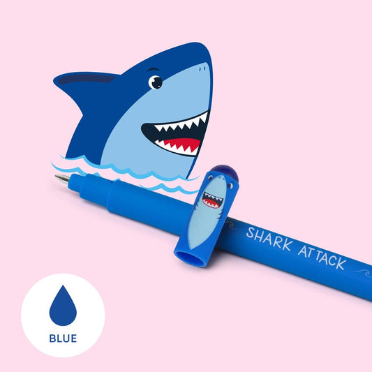 Erasable Shark Pen By Legami