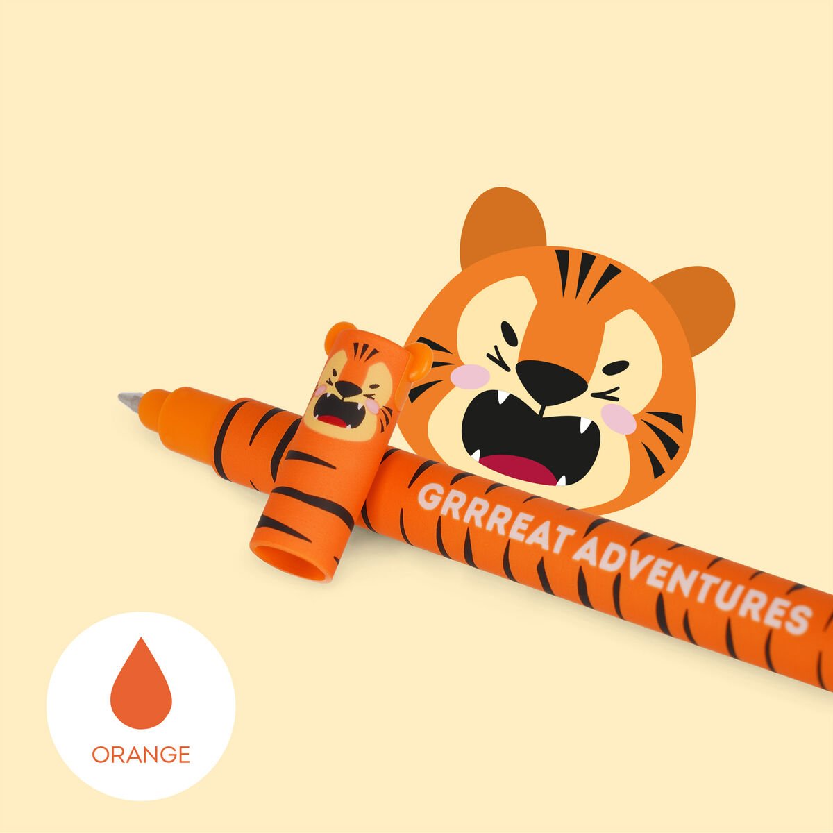 Erasable Tiger Pen By Legami