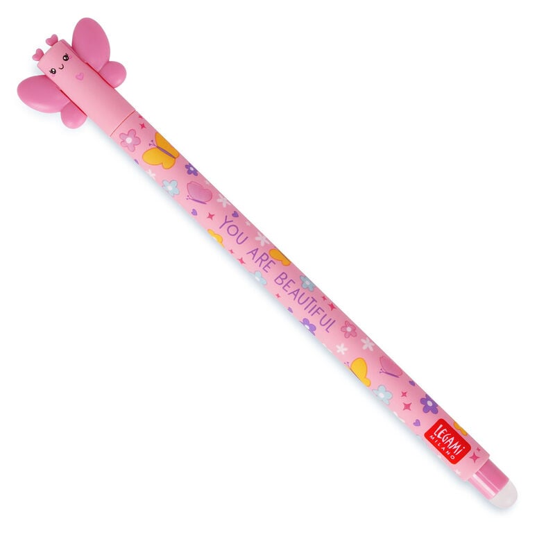 Erasable Butterfly Pen By Legami