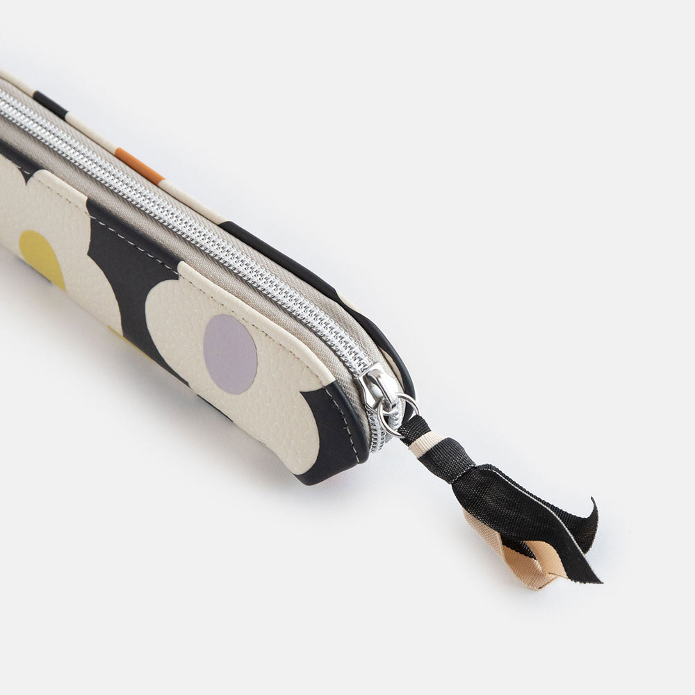 Multi Flower Charcoal Pencil Case