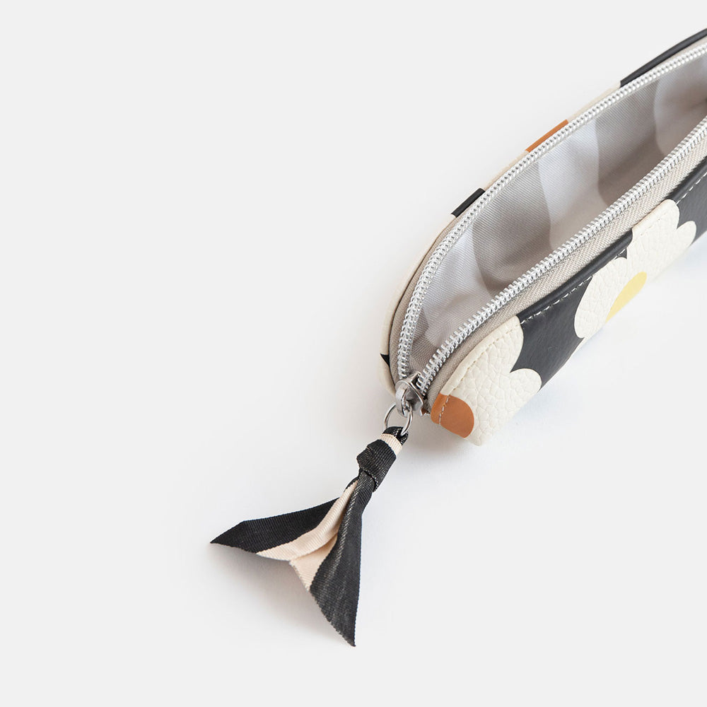 Multi Flower Charcoal Pencil Case