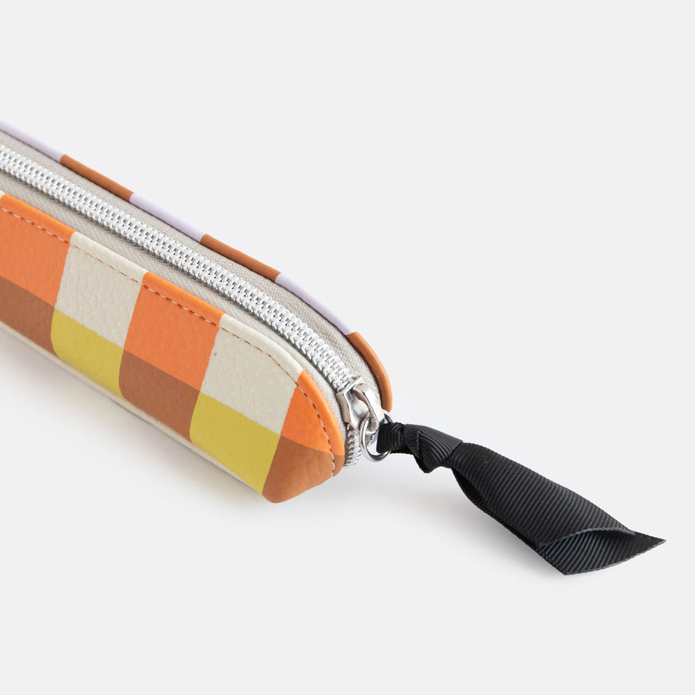 Multi Check Pencil Case