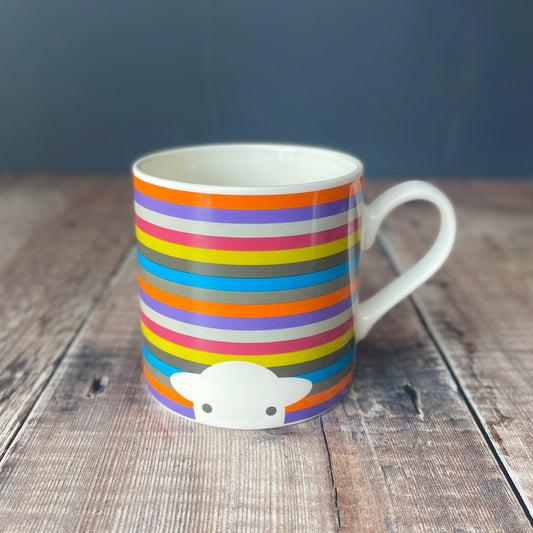 Herdy Peep Stripe Mug