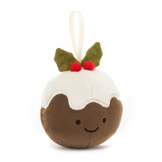 Festive Folly Christmas Pudding by Jellycat